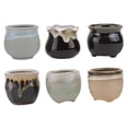 thumbnail image 5 of WHAMVOX  6 Pcs Small Plant Pot Ceramic Flowerpot Succulent Home Decoration, 5 of 8