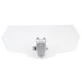 thumbnail image 3 of Deflector de viento para motocicleta, parabrisas ajustable universal para motocicleta, parabrisas universal para motocicleta, diseño elevado, 3 of 8