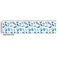 thumbnail image 3 of Ambesonne Tropical Fabric by the Yard Upholstery, Exotic Bluish Leaves Art, 10 Yards, Sea Blue Dark Lavender, 3 of 5
