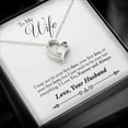 thumbnail image 2 of CFIOZYOS Birthday Gifts for Wife from Husband | Soulmate Necklace with Heartfelt Message Card & Gift Box | Anniversary, Birthday, Christmas or Valentine’s Day Gift for Girlfriend, Fiancée, 2 of 14