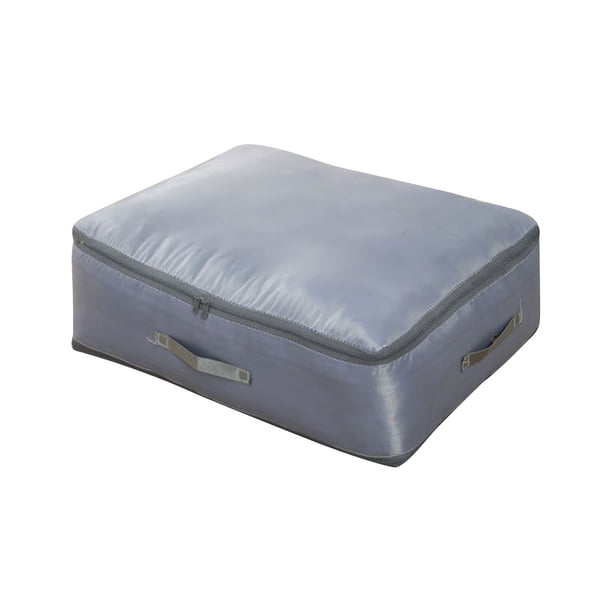 Xihbxyly Bolsa de Almacenamiento Comprimible, Organizador Extragrande para Colchas, Material Duradero y Encriptado, Función de Compresión Que Ahorra Espacio, Hogar o Armario Ordenados, Solución de Al
