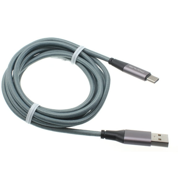 Type-C 6ft USB Cable for T-Mobile REVVL 6 5G Phone - Charger Cord Power Wire USB-C Long G8W Compatible With REVVL 6 5G Model