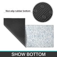 thumbnail image 6 of Pioneer Flower Floral Print Pattern Kitchen Rugs Sets Of 2, Anti Fatigue Non Slip Washable Floor Mats for Kitchen Sink Laundry, 17X30 Inch + 17X47 Inch, 6 of 6