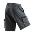 thumbnail image 6 of DailyTrove Men's Cargo Shorts, Elastic Waist Casual Work Shorts with Multiple Pockets, 6 of 6
