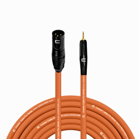 Coluber Cable Unbalanced XLR Male - 3.5mm TS Professional Microphone Cable