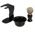 thumbnail image 2 of Shaving Set Professional Acrylic Stable Shaving Brush Holder with Shaving Brush, 2 of 2
