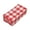 Red, variant on GFI LINEN CLUBS Cotton Gingham Check Pre-Washed Dinner Napkins 18X18, Pack of 12, Colour Black & White with 1 Inch Decorative Selvedge Meter Cornered Finish