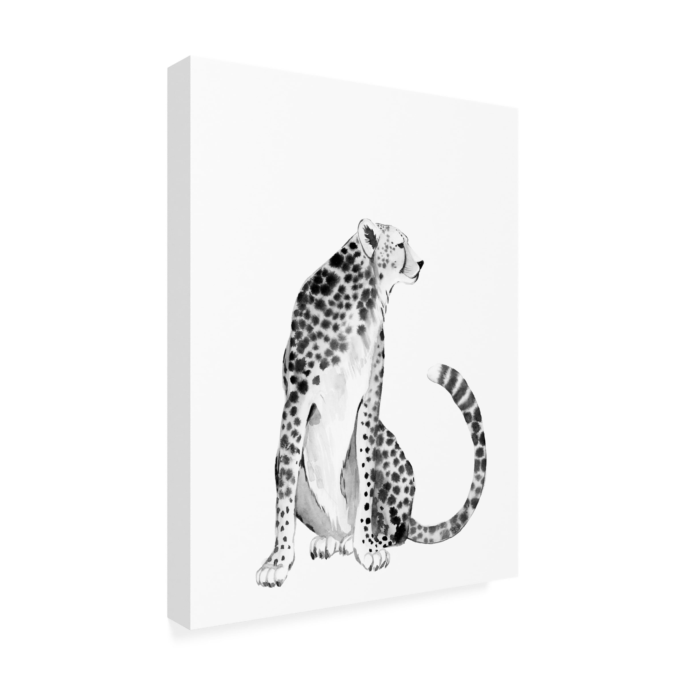 Grace Popp 'Chrome Cheetah I' Canvas Art