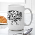 thumbnail image 6 of CafePress - BUFFALO - 15 oz Ceramic Large White Novelty Mug, 6 of 6