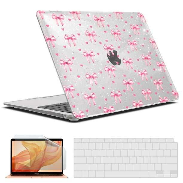 Funda rígida IBENZER para MacBook Air de 13 pulgadas, funda de teclado, película