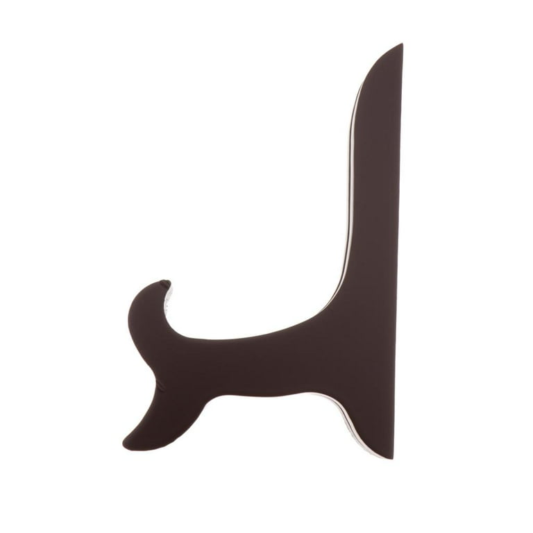 Wooden Plate Holder Stand for Picture Frames Cookbooks Wood
