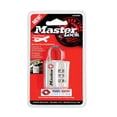 thumbnail image 4 of Candado para equipaje Master Lock 4680DNKL con 3 esferas combinadas de metal, 4 of 4