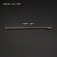 thumbnail image 2 of Unique Bargains 3.3 Borosilicate Glass Stick 5.91' Length 4mm Dia Stir Rod Round for Lab Kitchen Science 3Pcs, 2 of 5