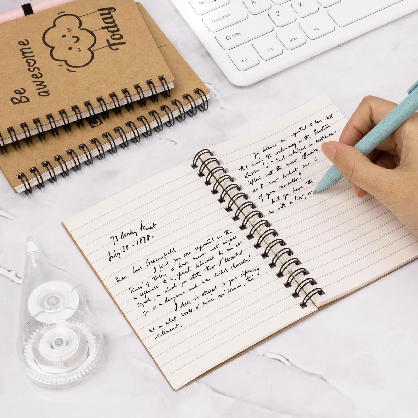 16 Set Inspirational Journals Bulk  4"x5.5" Small Spiral Notebooks With Pens Motivational Office School Supplies Gifts For Coworkers Employees Students