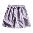 thumbnail image 4 of cfhntfmh Men's Hiking Wide Leg Cargo Shorts Lightweight Outdoor Shorts Quick Dry Golf Casual Fishing Shorts with Pockets, 4 of 7
