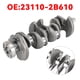 thumbnail image 4 of Cigüeñal 23110-2B610 para Hyundai Accent Veloster Kia Rio Soul 1.6L 2012-2019, 4 of 11