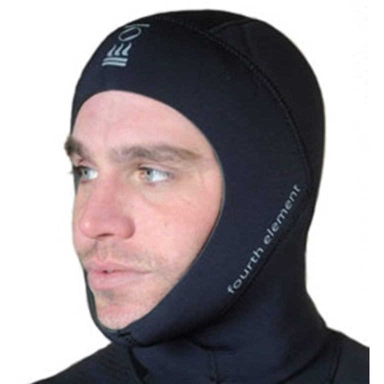Fourth Element 3mm Neoprene Diving Hood - Unisex Cold Water Hood For Scuba & Surfing