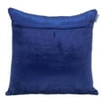 thumbnail image 7 of Parkland Collection Iphis Transitional Quilted Blue Throw Pillow, 7 of 7