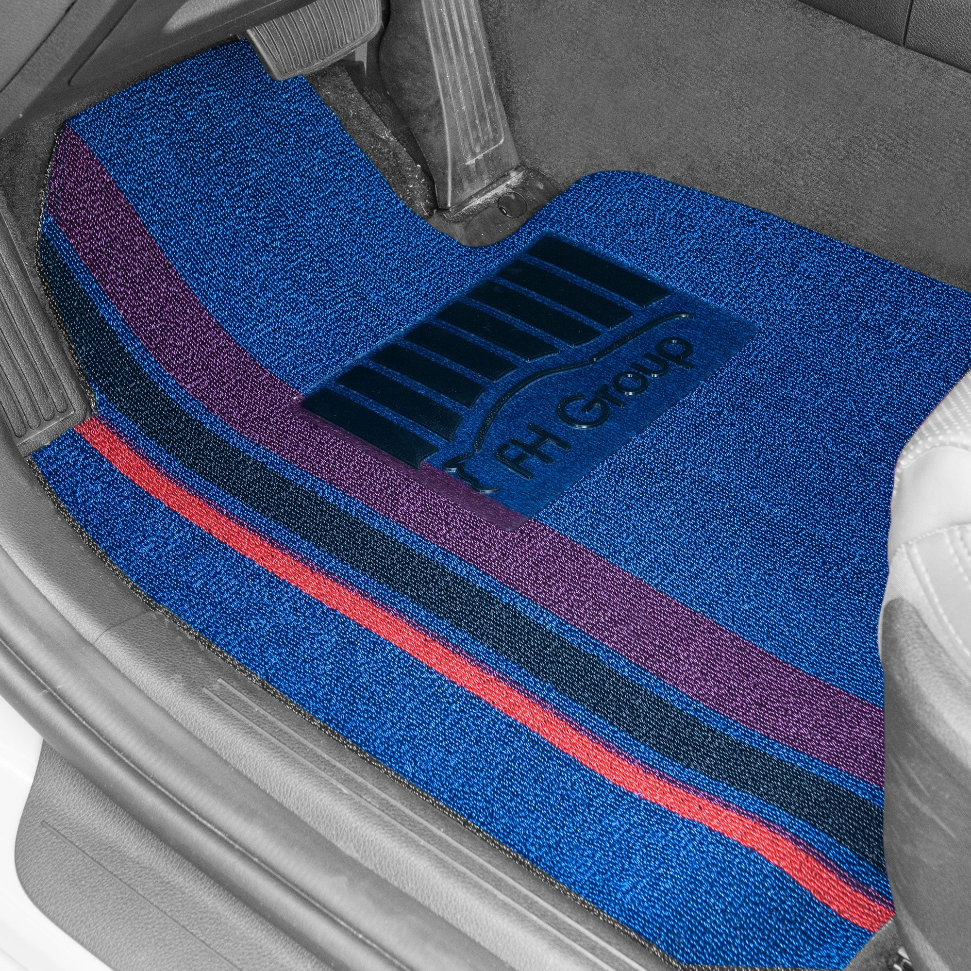 FH Group universal car floor mats trim to fit Heavy Duty Do It Yourself