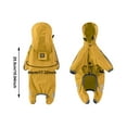 thumbnail image 5 of Dog Raincoat Waterproof Reflective Full Body Jumpsuit for Medium Dogs Like Corgi Pet Rain Gear with Hood for Rainy Day Walking and Outdoor UseXL, 5 of 7