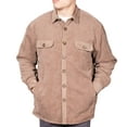 thumbnail image 4 of Visive Mens Corduroy Fleece-Lined Shirt Jacket - Warm & Stylish Winter Wear - Big & Tall Sizes M-5XL - Perfect for Casual & Smart-Casual Styles - Quality, Stylish & Durable, 4 of 8