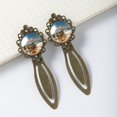 thumbnail image 4 of Surfing Vintage Copper-Colored Lace Bookmarks: Stainless Steel Reading Accessories and Book Marks - Set of 2, 4 of 5