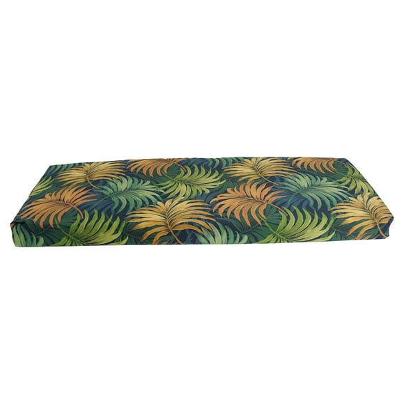 Blazing Needles 51 19-inch Outdoor Loveseat Cushion, 51" x 19", Laperta Monsoon