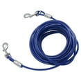 thumbnail image 1 of Steel Wire Dog Tie Out Cable With Double Head Design, Bite , For Small Medium Large Dogs, Rustproof & Stain, 1 of 8