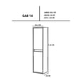 thumbnail image 2 of Gabinete Organizador Para Baño Multiusos, 2 of 5