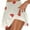 Beige, variant on Lolmot Womens Summer Leaf Print Pleated Tennis Skirts Athletic Stretchy Short Yoga Fake Two Piece Trouser Skirt Shorts