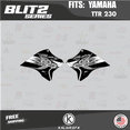 thumbnail image 2 of Kalair GFX Graphics Kit for Yamaha TT-R230 (2005-2023) Blitz Series, 2 of 5