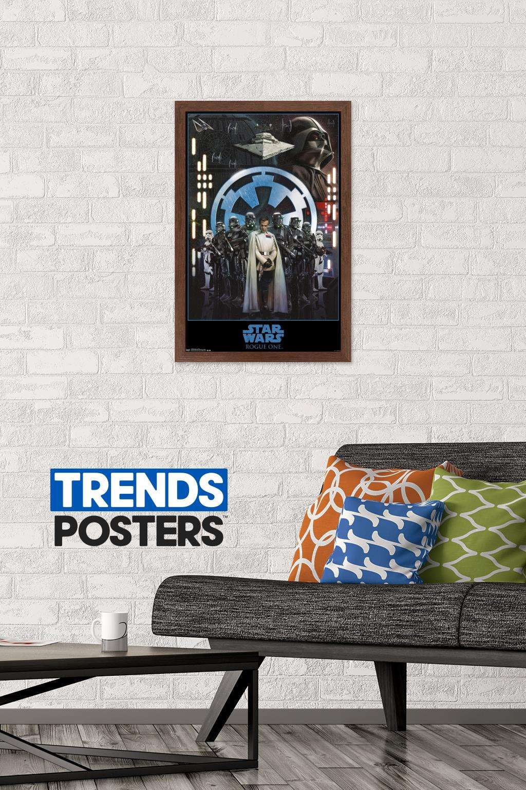 Star Wars: Rogue One - Empire Wall Poster, 14.725" x 22.375", Framed