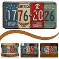 thumbnail image 6 of IFRINID Metal Decorative Sign, 250th Anniversary Patriotic Wall Decor for Home Garage and Office, 6 of 7