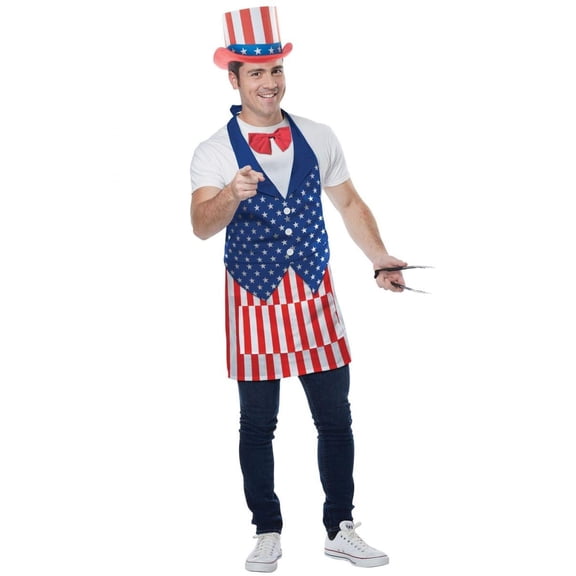 4th of July Apron Adult Costume