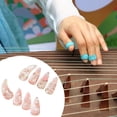 thumbnail image 3 of lionlar 8 Pieces Guzheng Fake Finger Picks for Adults for Beginners Practice Playing style D, 3 of 5
