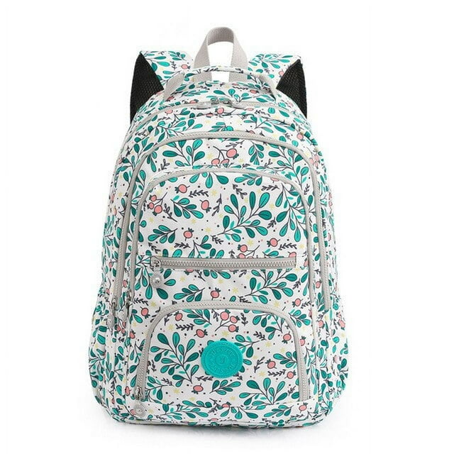 2022 New Multi Pockets College Students Backpacks Colorful Print Oxford Waterproof Travel Bags Large Capacity Laptop Rucksacks