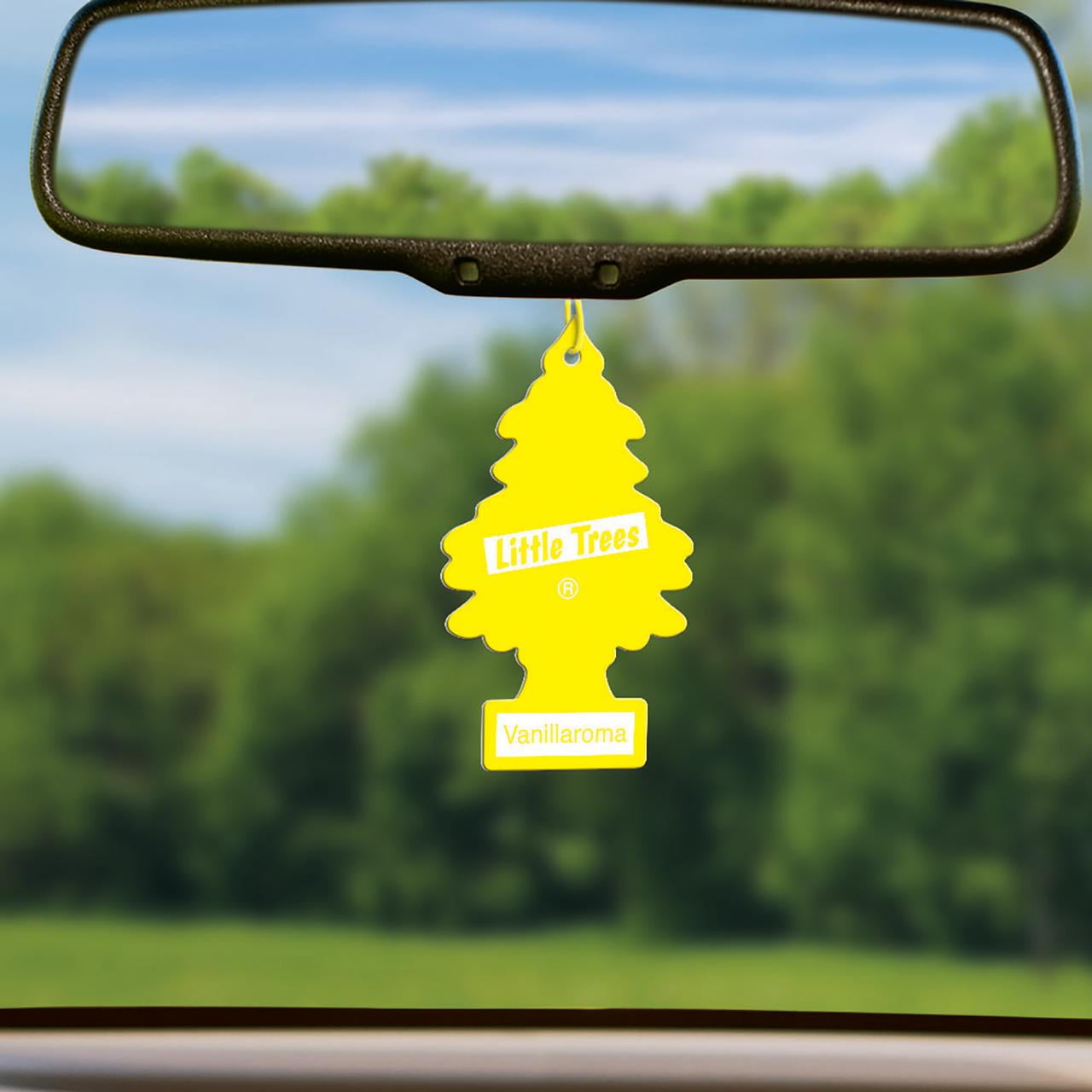 Little Trees Auto Air Freshener, Hanging Card, Vanillaroma Fragrance 1-Pack