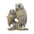 thumbnail image 4 of CUTICATE Owl Statue Animal Sculpture Modern Decorative Figurine Tabletop Ornament for Desk Bookshelf Table Centerpiece Home Decoration A, 4 of 8