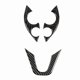 thumbnail image 1 of Car Carbon Fiber Steering Wheel Decoration Cover Trim Sticker, 1 of 5
