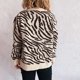 thumbnail image 5 of Ailaofu Women's Zip Up Hooded Cardigan Sweater Knitted Drop Shoulder Fall Hoodies Outerwear, 5 of 5