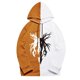 thumbnail image 3 of Sudadera holgada de manga larga con capucha y estampado clásico de Halloween para mujer Pompotops FGAJ17693, 3 of 4