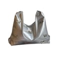 thumbnail image 1 of Bolso de hombro para mujer, de piel sintética, elegante, de gran capacidad, bolso de mano para viajes, vacaciones, desplazamientos, regalos del Día de Argén SM SunniMix Bolso de hombro para mujer, 1 of 8