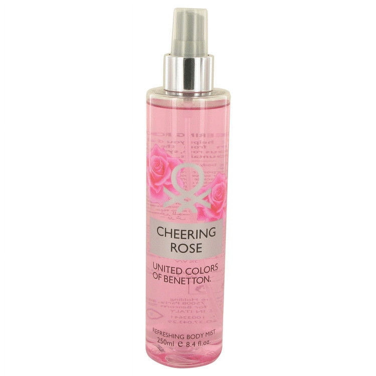 Benetton by Benetton 8.4 oz Cheering Rose Refreshing Body Mist