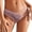 Pink, variant on Women's Panties Custom Letter Logo Low Waist Striped Tangas No Show Bikini Thong Women’s Underwear Black L