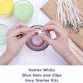 thumbnail image 4 of Candle Making Kit Diy Candles Craft Tools With Pouring Pot And Spoon Candle Wicks Sticker Afortunado Sencillez, 4 of 5