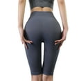 thumbnail image 2 of Pantalones de Yoga para mujer, reemplazo de cintura alta, transpirables, absorbentes del sudor, deportes, sentadillas profundas, pantalones Prendas para la parte inferior del cuerpo Gris METRO Minnieouse AP019347-02, 2 of 6