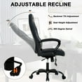 thumbnail image 4 of PC Gaming Chair with Massage, Ergonomic Computer Chair PU Leather Gamer Chair with Headrest and Lumbar Support, Height Adjustable Video Game Chair Gaming Chair for Adults Teen, Camo, 4 of 8
