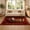 Color 1, variant on Gelasgo Christmas Santa Sleigh Velvet Area Rug, Holiday Rectangle Floor Carpet, Soft Plush Non Slip Rug for Living Room Bedroom Decor 47.2"×31.5"