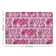 thumbnail image 5 of Pink Breast Cancer and Love Flannel Non Slip Door Rugs,Washable Door Mats Indoor,Decorative Door Mats,Dirt-Resistant and Absorbent Doormat for Entrance,Bedroom,Kitchen,Bathroom,23.5x16in(60x40cm), 5 of 5