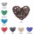 thumbnail image 3 of DIY Love Home Supplies Christmas Curtain Ornaments Wedding Decoration Straw Ball Artificial Rattan Ball Hanging Accessories COFFEE STAR, 3 of 8